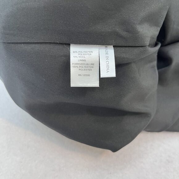 Amanda + Chelsea colorblock wool blend mini skirt womens sz 8 - Picture 8 of 9